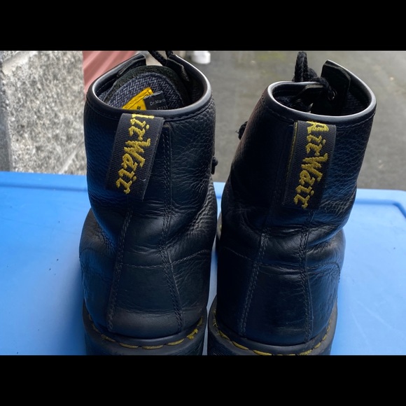 Dr Martines ASTM F2413-11 DM212 Black Leather Boot - Picture 10 of 14